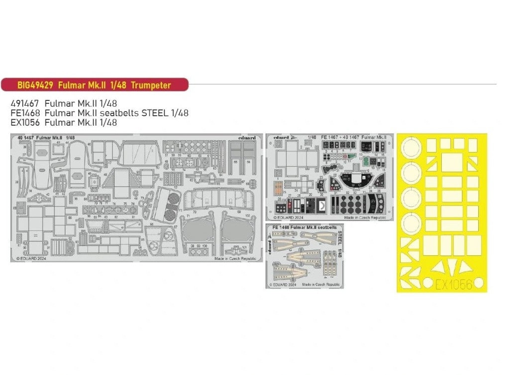 Eduard BIG49429 Fulmar Mk.II TRUMPETER 1/48 – image 2