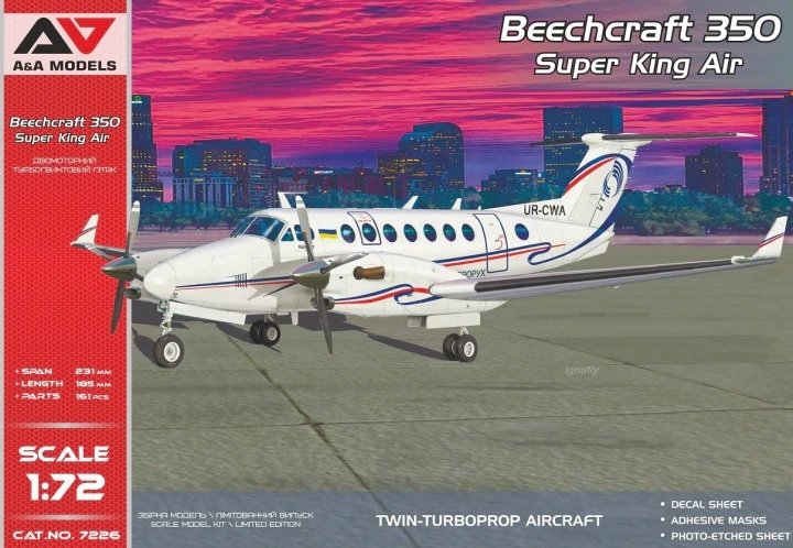 A&amp;amp;A Models 7226 Beechcraft 350 Super King Air 1/72