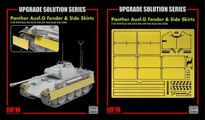 Rye Field Model 2045 Panther Ausf.G Fender &amp;amp; Side Skirt - Upgrade Solution 1/35