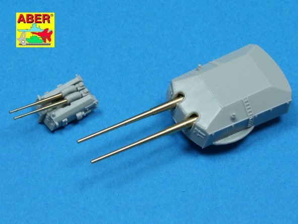 Aber 350L-45 Set of barrels 203mm x 8; 105mm x 12 for Prinz Eugen class crusies 1/350 – zdjęcie 3