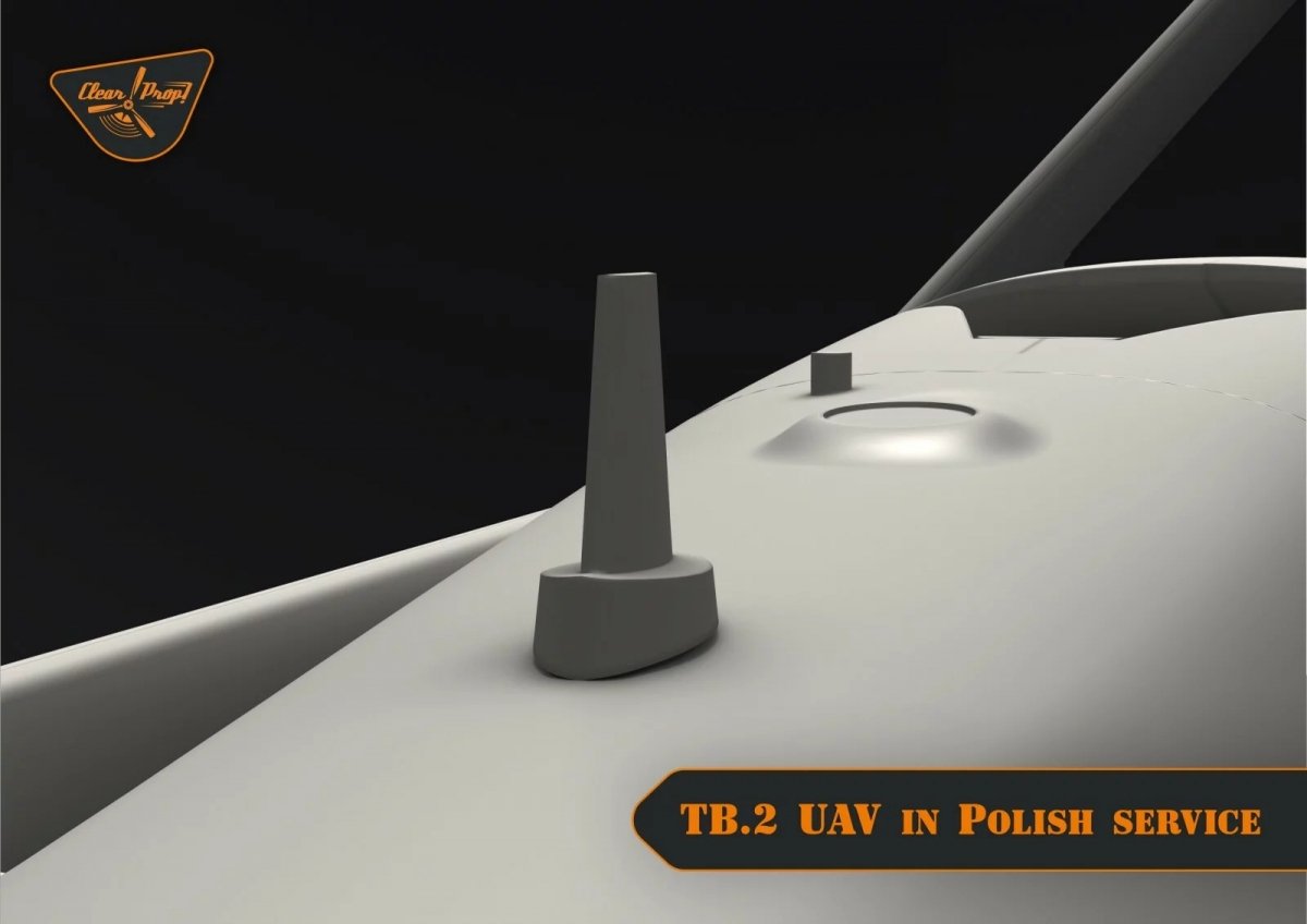 Clear Prop! CP72037 TB.2 UAV in Polish service STARTER KIT 1/72 – immagine 15