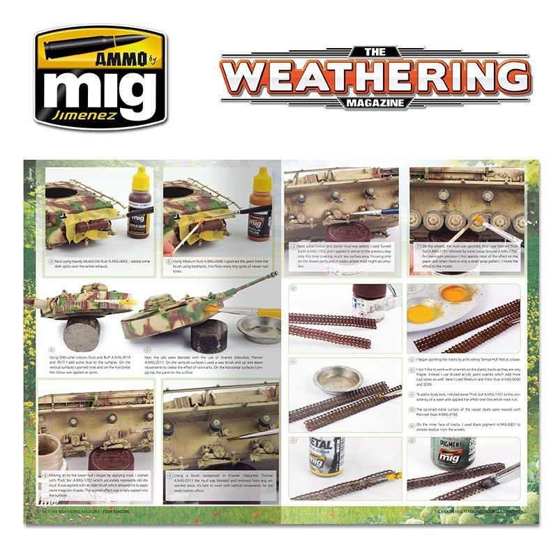 Ammo of Mig 4527PL The Weathering Magazine Issue 28. CZTERY PORY ROKU (Polski) – immagine 3