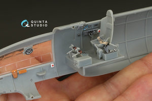 Quinta Studio QD48100 IL-4 3D-Printed &amp;amp; coloured Interior on decal paper (for Xuntong kit) 1/48 – immagine 10