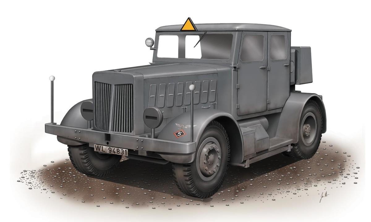 Special Armour 72001 SS-100 Gigant Schwerer Radschlepper/ Heavy Tra. 1/72 – imagen 2