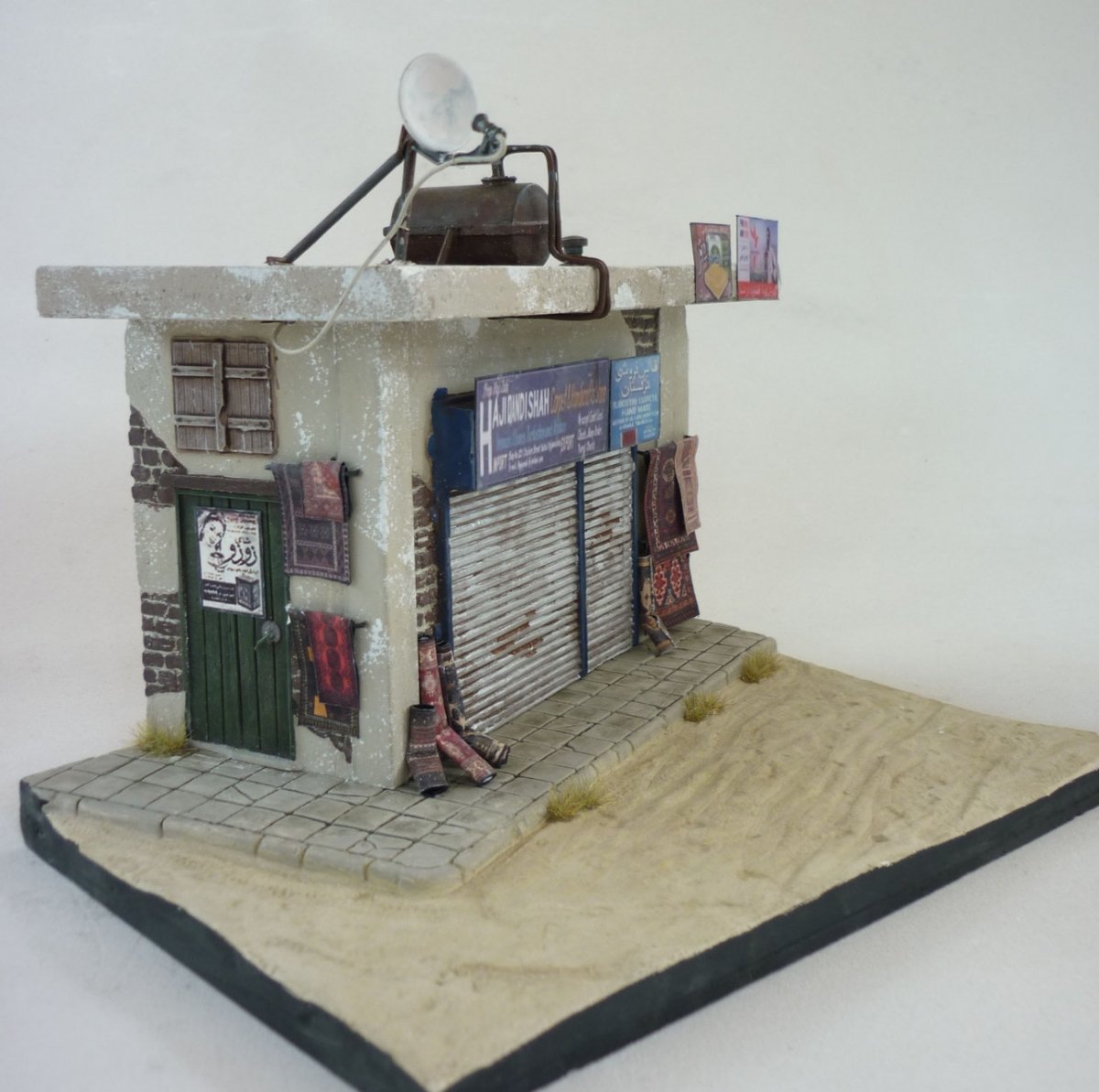 RT-Diorama 35268 Diorama-Base: &amp;quot;The carpet shop&amp;quot; 1/35 – imagen 8