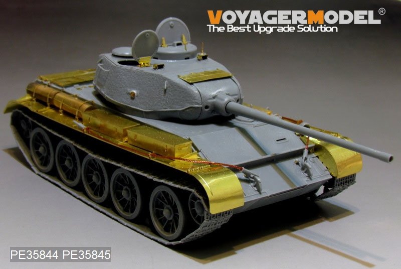 Voyager Model PE35845 WWII Russian T-44 Medium Tank Early Version Fenders（For MINIART 35193） 1/35 – imagen 2