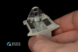 Quinta Studio QD48244 SR-71A 3D-Printed &amp;amp; coloured Interior on decal paper (Revell) 1/48 – imagen 6