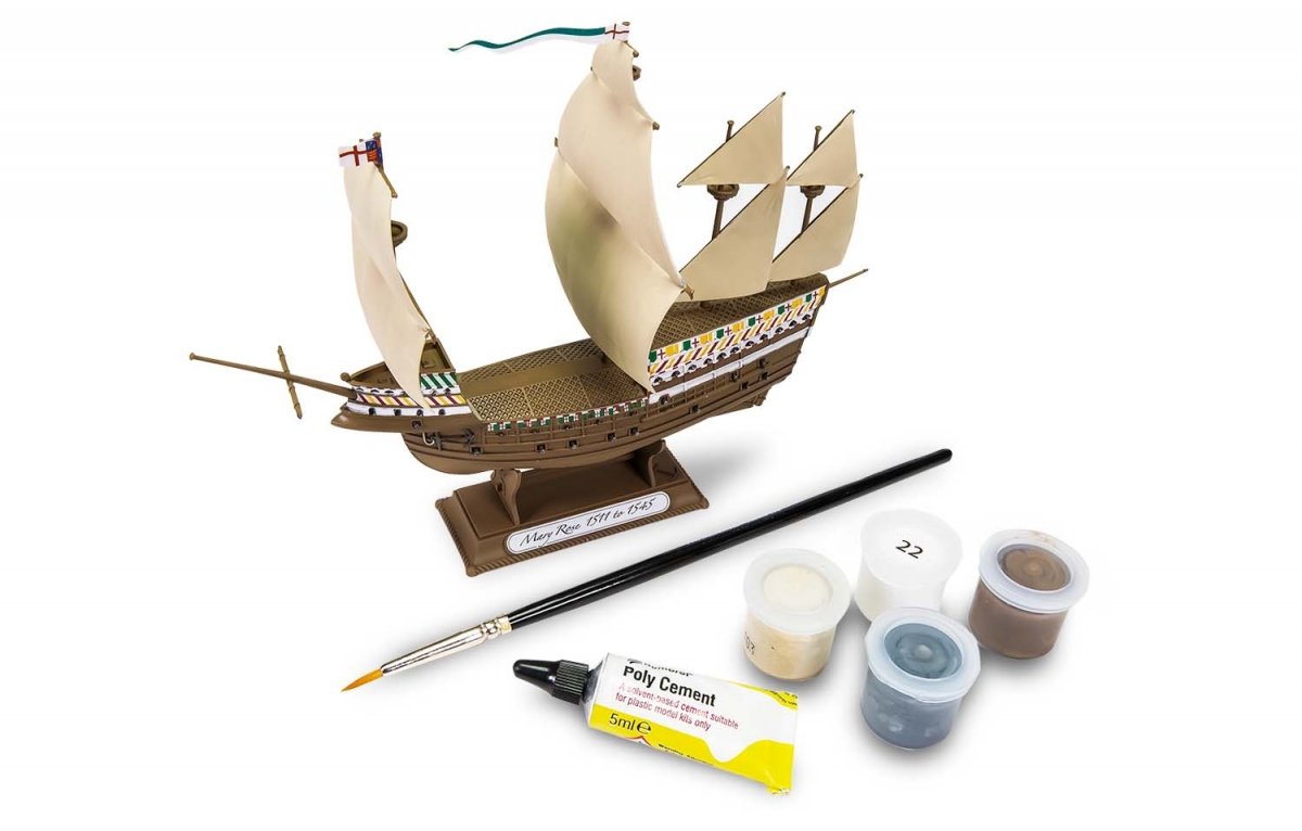Airfix 55114A Small Starter Set Mary Rose 1/400 – imagen 2