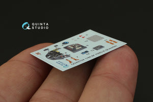 Quinta Studio QD48104 Bf 109G-6 3D-Printed &amp;amp; coloured Interior on decal paper (for Zvezda kit) 1/48 – imagen 4