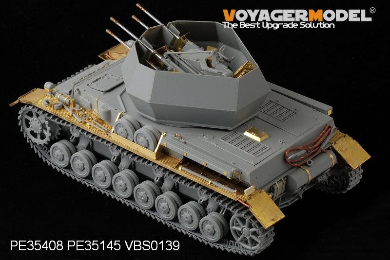 Voyager Model PE35408 WWII German Panzer IV ausf G 20mm Flakpanzer IV &amp;quot;Wirbelwind&amp;quot; For DRAGON 6342 1/35 – imagen 4