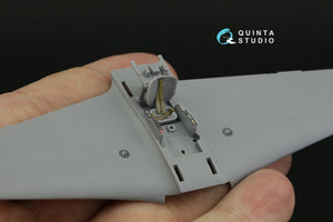 Intérieur imprimé en 3D et coloré sur papier décalcomanie Quinta Studio QD72056 Yak-9D (Zvezda) 1/72 – image 8