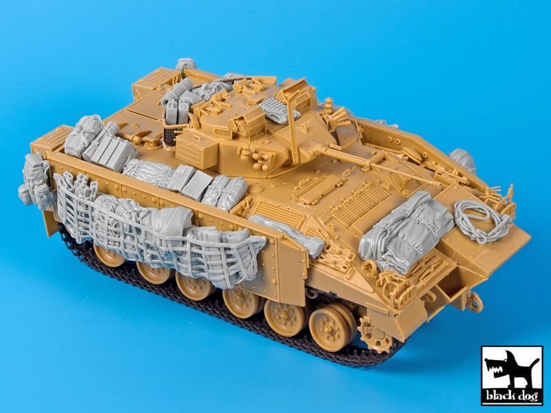 Black Dog T35112 British Warrior MCV accessories set 1/35 – Bild 5