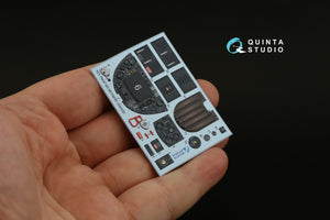Quinta Studio QD24021 Spitfire Mk.VIII 3D-Printed &amp;amp; coloured Interior on decal paper (Airfix) 1/24 – imagen 4