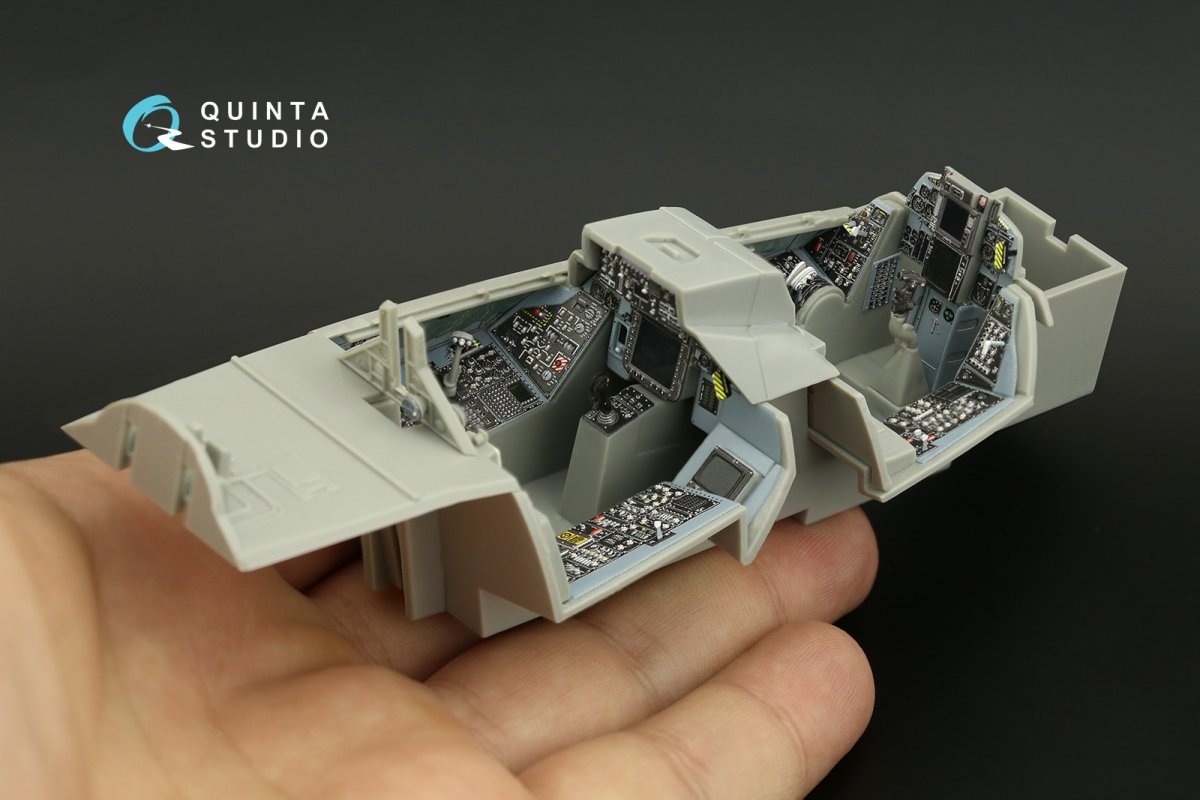Quinta Studio QD32099 F-14B 3D-Printed &amp;amp; coloured Interior on decal paper (Trumpeter) 1/32 – Bild 12