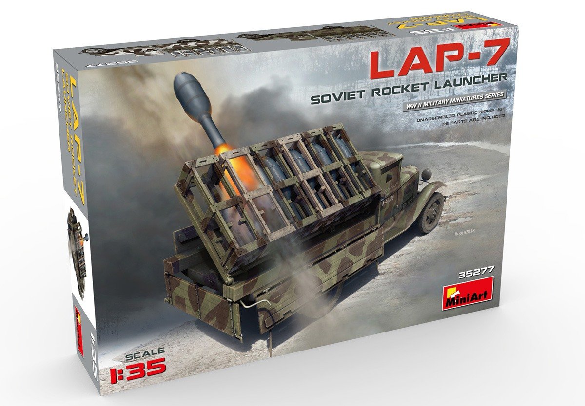 MiniArt 35277 Soviet Rocket Launcher LAP-7 1/35