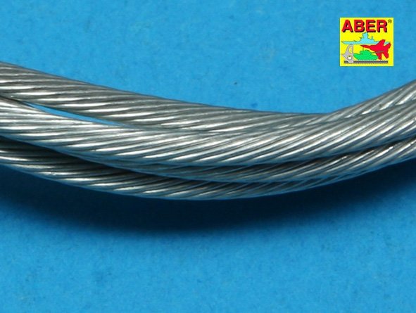 Câbles de remorquage en acier inoxydable Aber TCS20, diamètre 2,0 mm, longueur 1 m – image 3