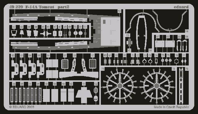 Eduard BIG4816 F-14A 1/48 HASEGAWA – imagen 6