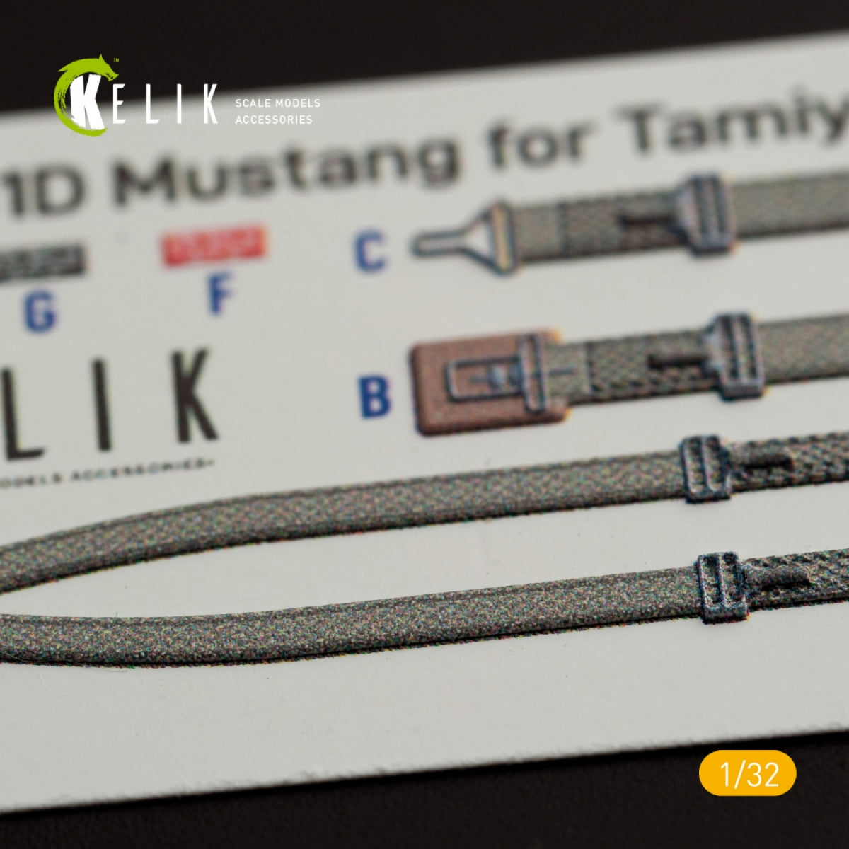 KELIK K32015 P-51D MUSTANG - INTERIOR 3D DECAL FOR TAMIYA KIT 1/32 – imagen 6