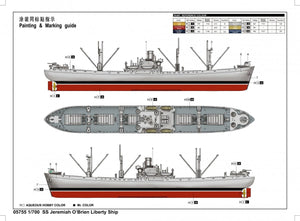 Trumpeter 05755 SS Jeremiah O Brien Liberty Ship 1/700 – imagen 5