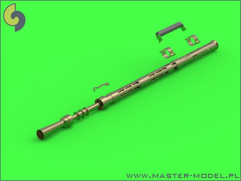 Master GM-35-011 KPVT (tankoviy) - Russian 14,5mm heavy machine gun - version for armoured vehicles (BTR-60PB/70/80, BRDM-2 and other) (1pc) 1/35 – zdjęcie 3