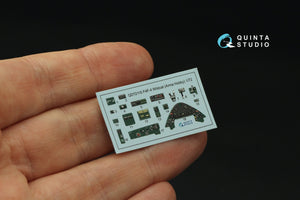 Quinta Studio QD72115 F4F-4 Wildcat 3D-Printed coloured Interior on decal paper (Arma Hobby) 1/72 – Bild 3