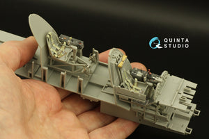 Quinta Studio QD32166 Do 335A-12 3D-Printed &amp;amp; coloured Interior on decal paper (Zoukei-Mura) 1/32 – imagen 13