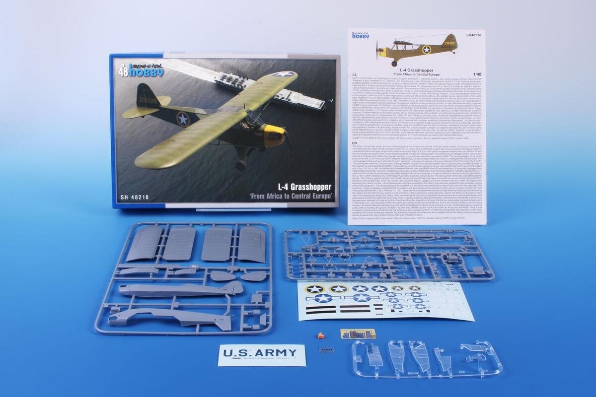 Special Hobby 48218 L-4 Grasshopper &amp;#39;From Africa to Central Europe&amp;#39; 1/48 – immagine 2