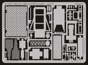 Eduard 35979 Marder III Ausf. H interior 1/35 Dragon – imagen 2