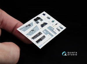 Quinta Studio QD48043 F/A-18 A++ 3D-Printed &amp;amp; coloured Interior on decal paper (for Kinetic) 1/48 – immagine 3