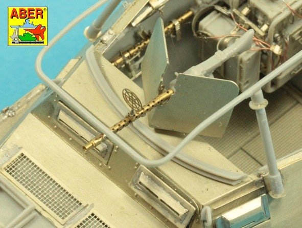 Aber 35L-169 Lufa do niemieckiego karabinu MG34 z pancerną osłoną 1/35 – zdjęcie 12