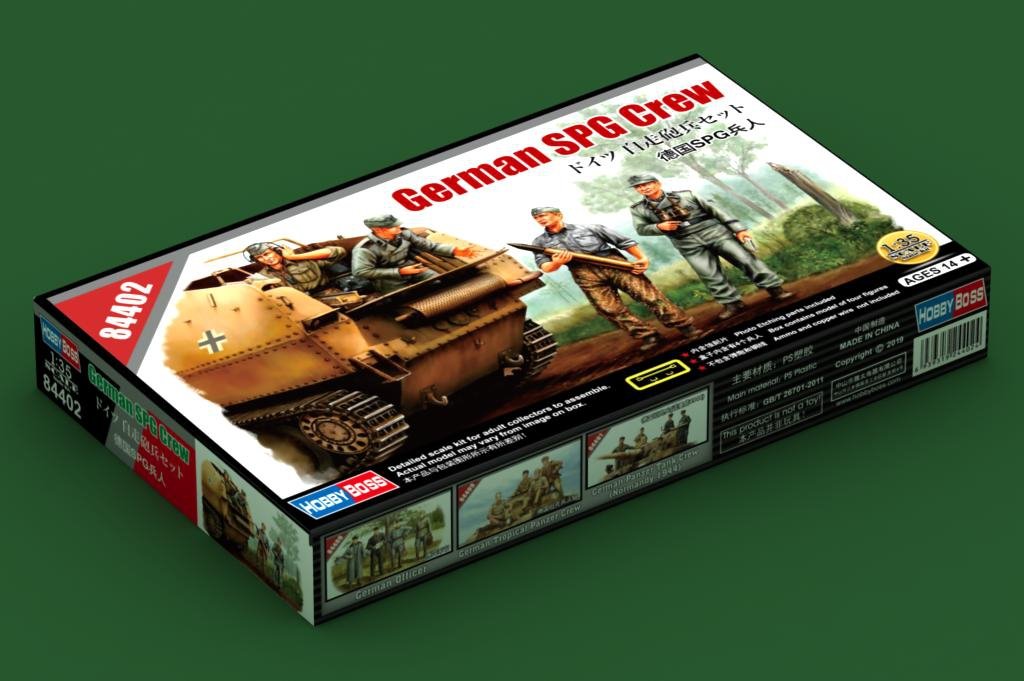 Hobby Boss 84402 German SPG Crew 1/35 – image 2