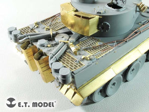 E.T. Model E35-249 WWII German TIGER I “Tunisian Initial” Basic (For DRAGON Smart Kit) 1/35 – imagen 6