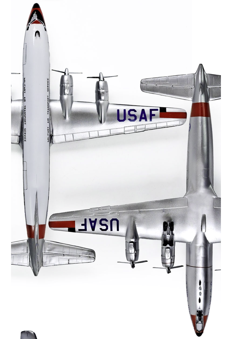 Academy 12634 USAF C-118 Liftmaster 1/144 – image 8
