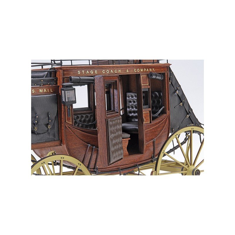 Artesania Latina 20340 Dyliżans Stage Coach 1848 1/10 – imagen 5