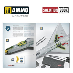 AMMO of Mig Jimenez 6521 How To Paint Bare Metal Aricraft Solution Book – imagen 3