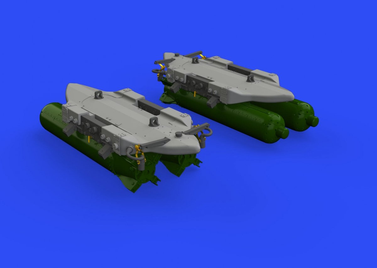 Eduard 632140 BRU-57A rack 1/32 – imagen 2