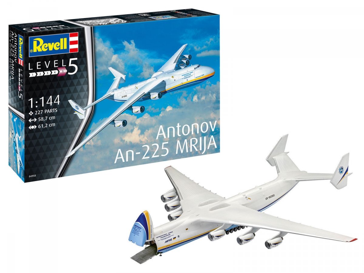 Revell 04958 Antonov AN-225 Mrija 1/144 – imagen 2