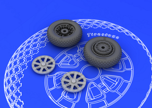 Eduard 648102 F6F wheels 1/48 (EDUARD) – immagine 3
