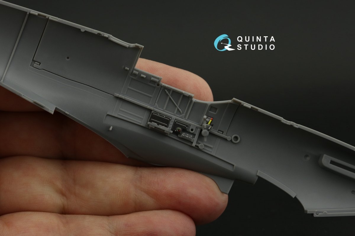 Quinta Studio QD48134 Spitfire Mk.I 3D-Printed &amp;amp; coloured Interior on decal paper (Tamiya) 1/48 – Bild 11