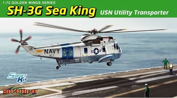 Cyber ​​Hobby 5113 SH-3G Sea King USN Transporteur utilitaire 1/72