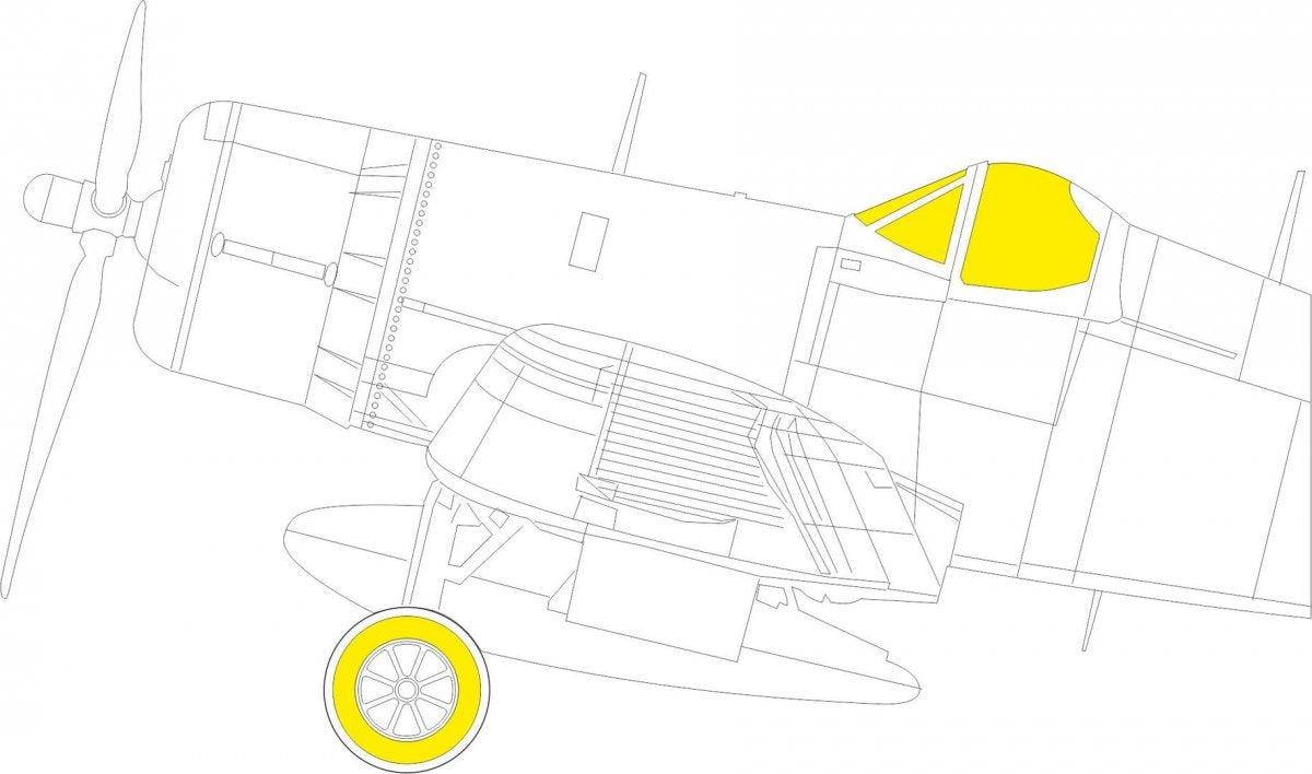 Eduard EX936 F4U-1D TFace HOBBY BOSS 1/48