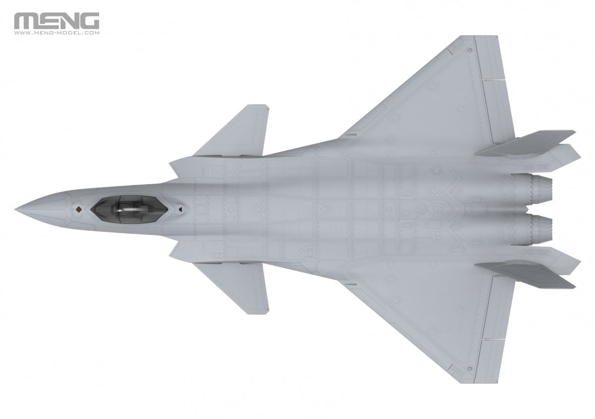 Meng LS-002 Chinese J-20 Stealth Fighter 1/48 – immagine 3