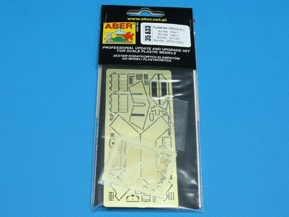 Tourelle Aber 35A033 pour Kfz.234/1, 140/1, 251/23, 250/9 (1/35) – image 3