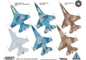 Kinetic K48004 F-16A/B NSWAC AGRESSOR 1/48 – imagen 2