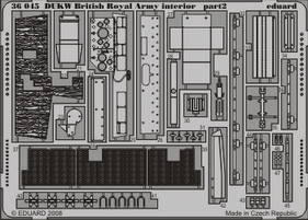 Eduard 36045 DUKW British Royal Army interior 1/35 Italeri – imagen 2