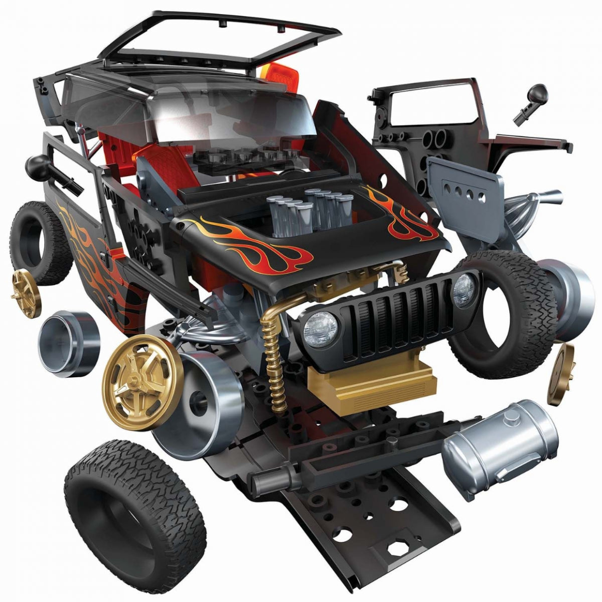 Airfix 6038 Quickbuild Jeep Quicksand Concept – zdjęcie 3