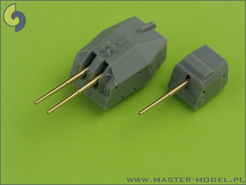 Master SM-350-061 German destroyer Z-39 (1945) - gun barrels set – imagen 4