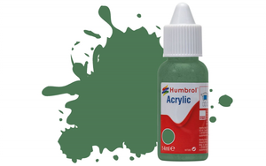 Humbrol DB0101 N° 101 Vert moyen - Mat - 14 ml
