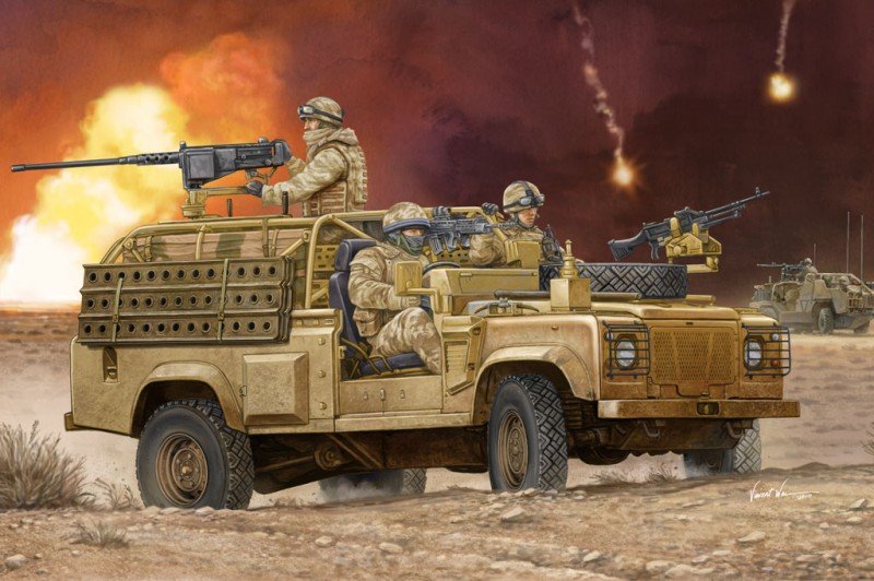 Hobby Boss 82446 Defender XD 'Wolf' W.M.I.K. 1/35