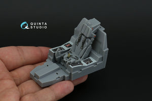 Intérieur du F-35B imprimé en 3D et coloré, modèle Quinta Studio QD32213 (Trumpeter), échelle 1/32 – image 10